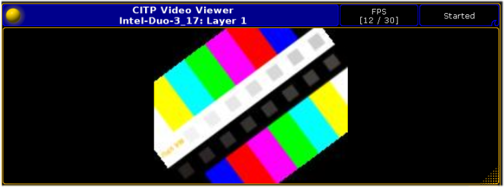 CITP Video Viewer at the desk