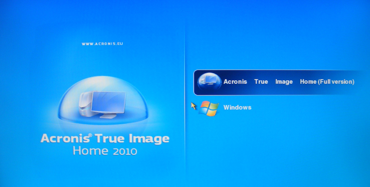 uninstall acronis true image 2009