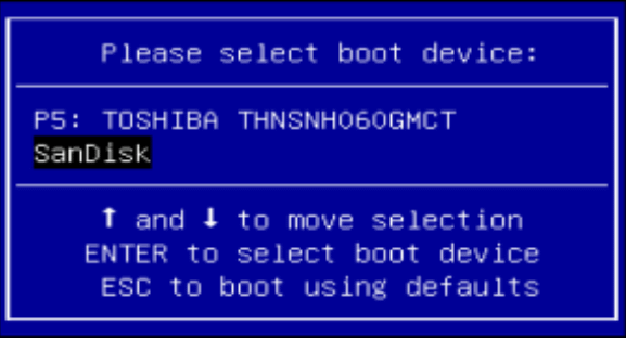 Update or factory reset via boot menu - grandMA2 User Manual - Help