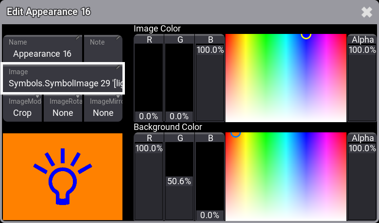 Appearances - grandMA3 Quick Start Guide - Help pages of MA Lighting  International GmbH