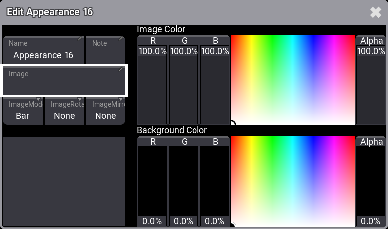 Appearances - grandMA3 Quick Start Guide - Help pages of MA Lighting  International GmbH