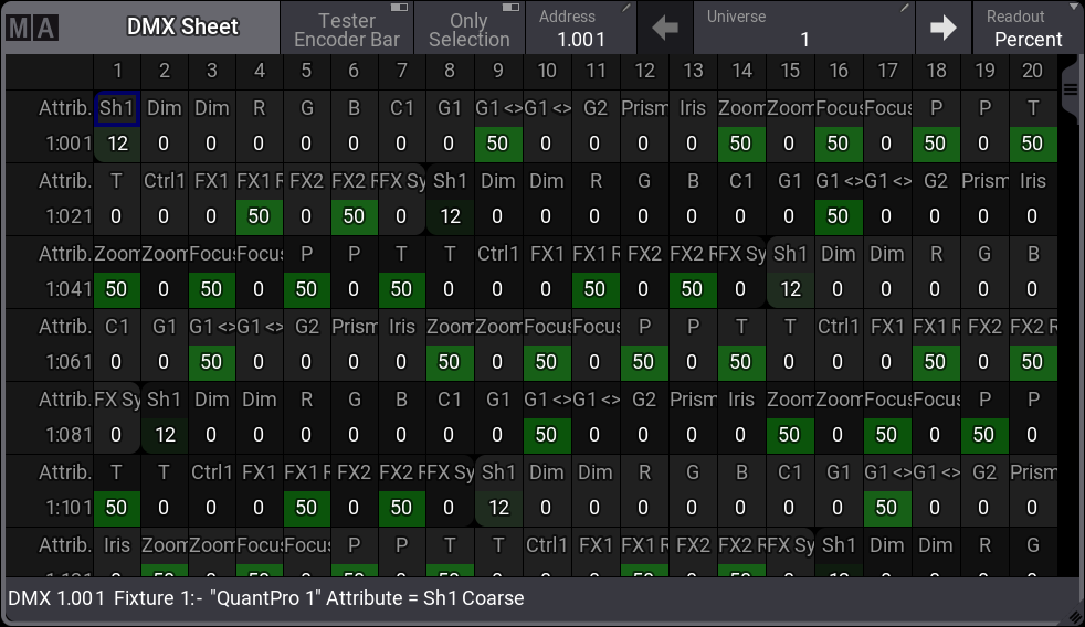 Create DMX fixture types, patches, and more from a Data Table