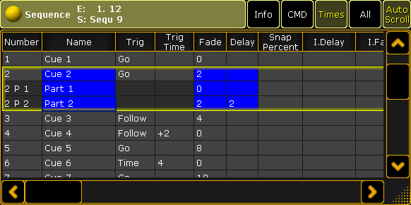 Aula 244 Manhas de Cue Fade e Delay Curso de GrandMa 2